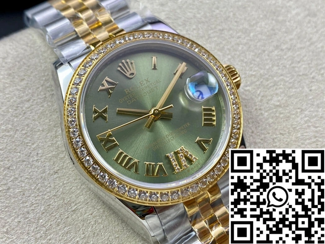 Factory Datejust Yellow Gold Rolex EW M278383RBR-0016 31MM 0216